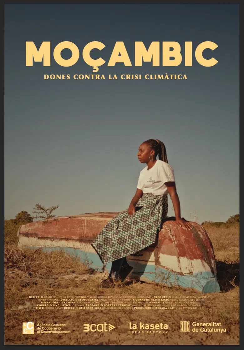 Moçambic. Dones contra la crisi climàtica poster background