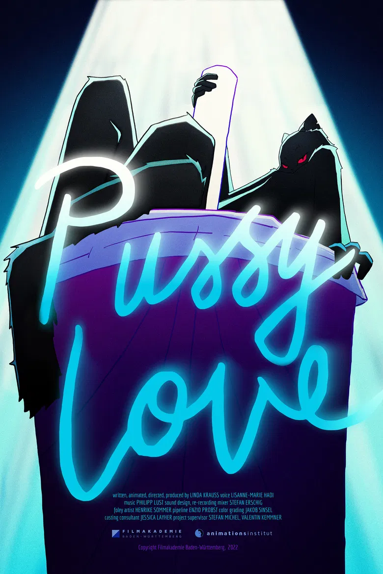 Pussy Love poster background