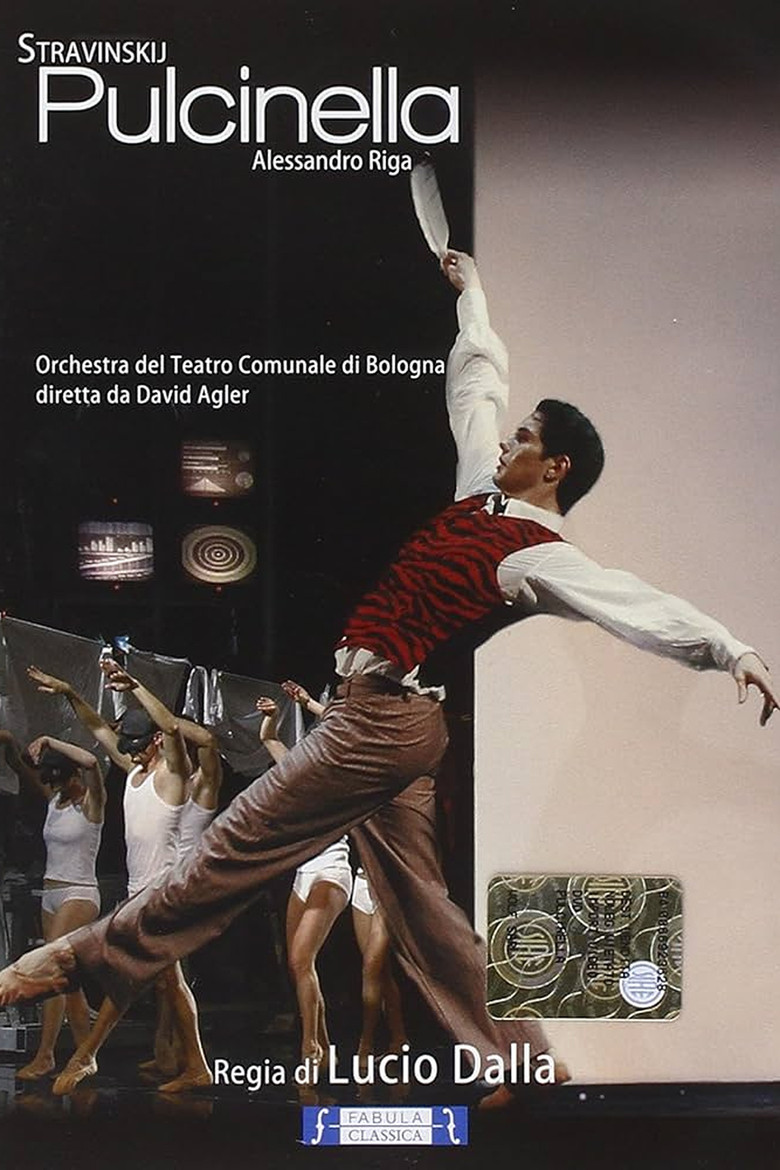 Pulcinella by Igor Stravinsky poster background