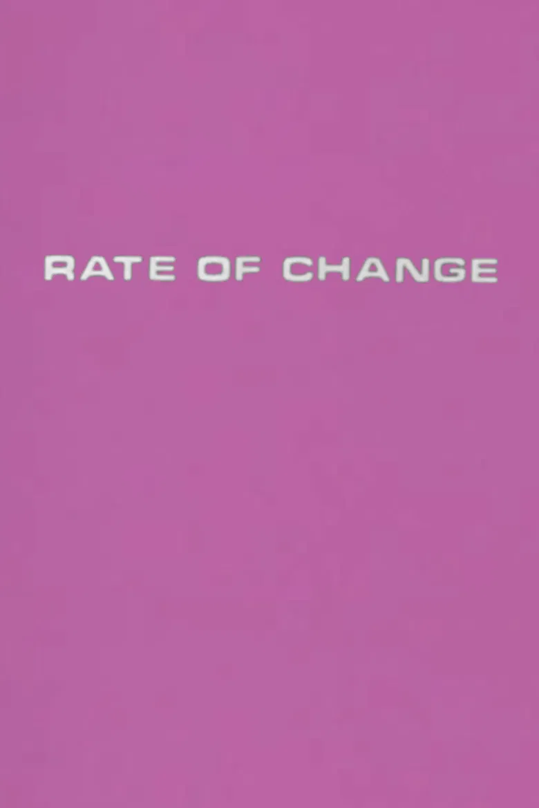 Rate of Change poster background