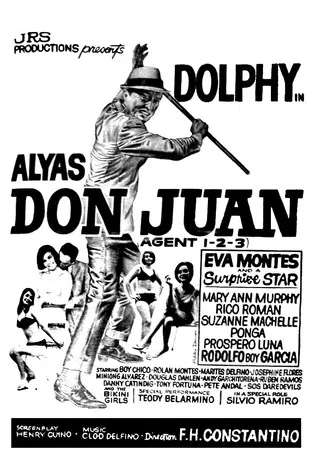 Alyas Don Juan: Agent 1-2-3 poster background