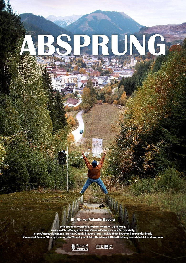 Absprung poster background