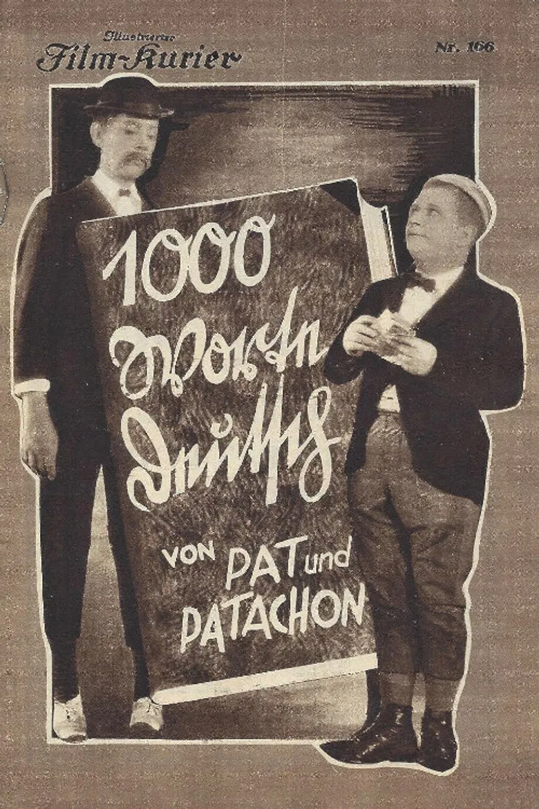 1000 German words poster background