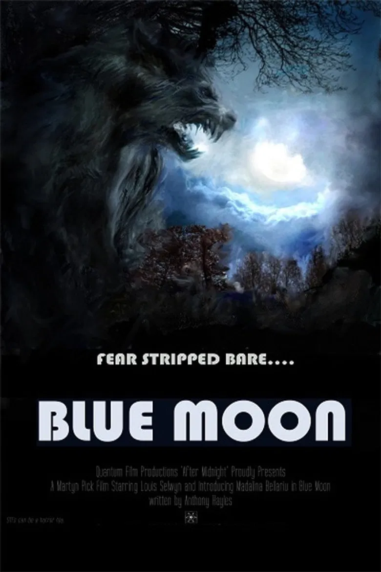 Blue Moon poster background