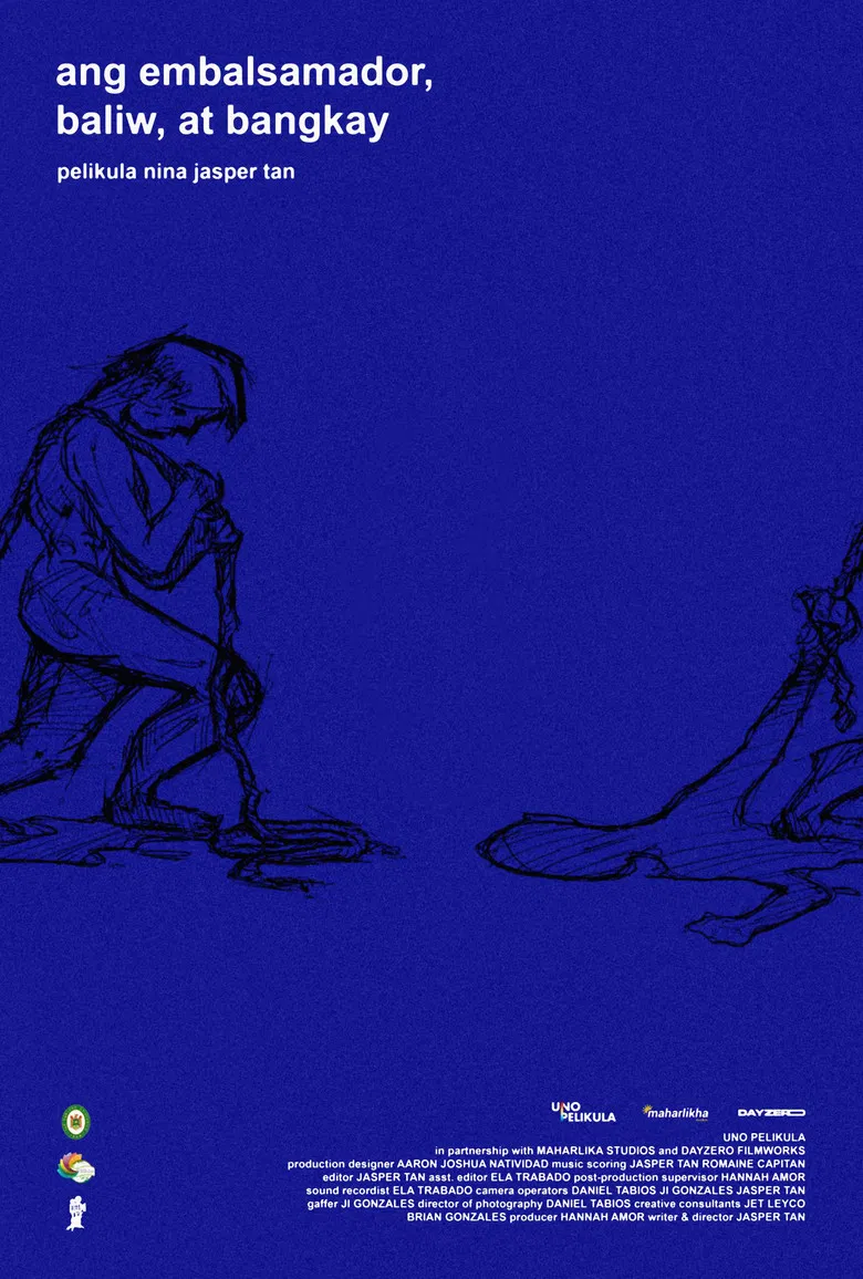 The Embalmer, the Madman, and the Corpse poster background