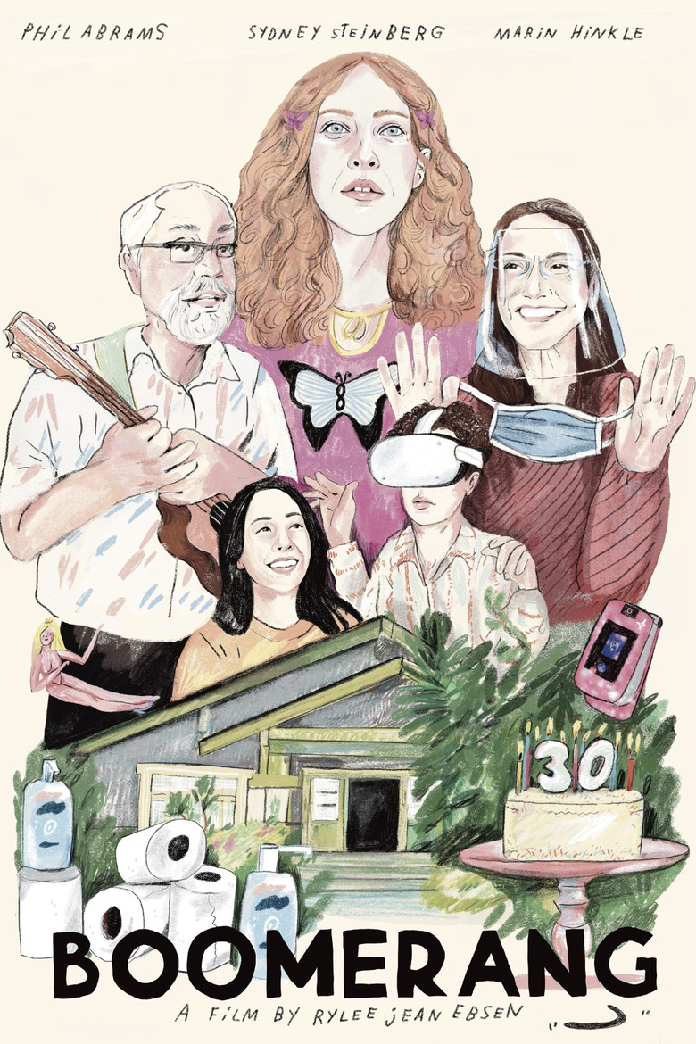 Boomerang poster background