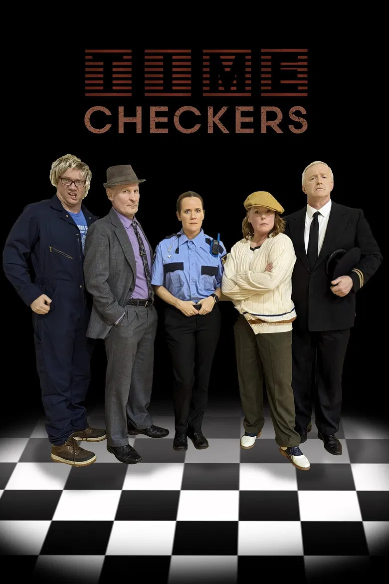Time Checkers poster background