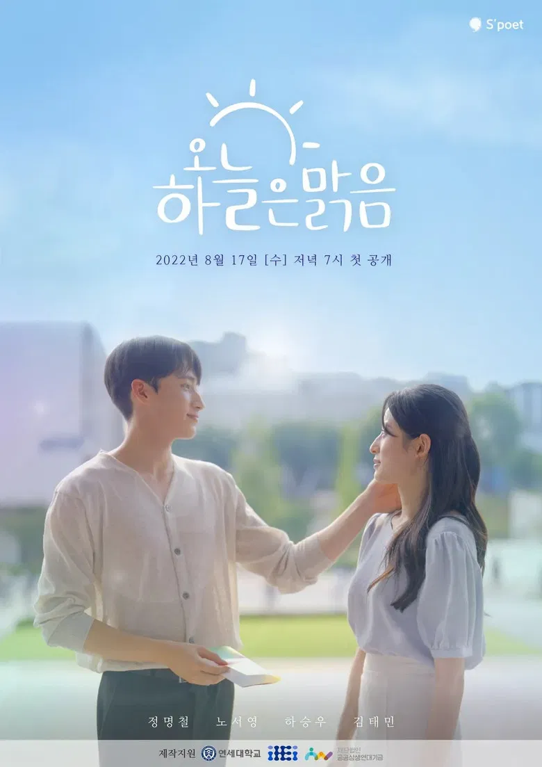 The Sky is Clear Today poster background