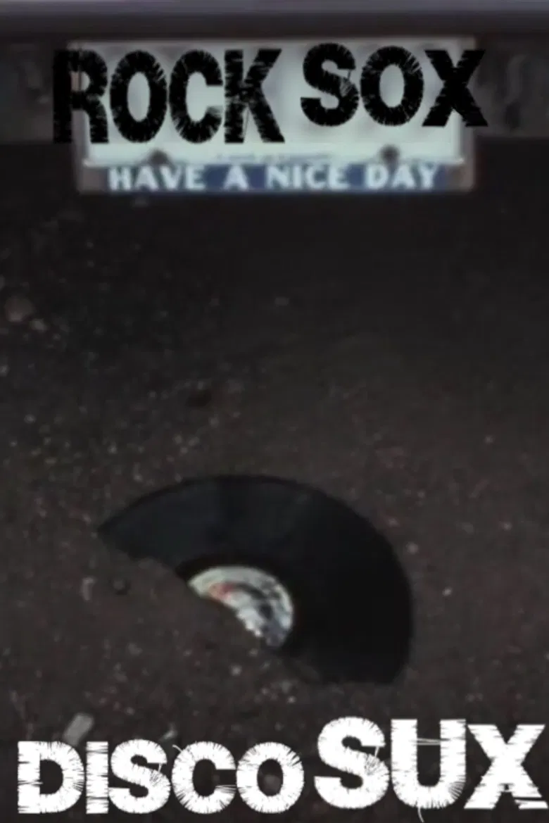 Rock Sox Disco Sux poster background
