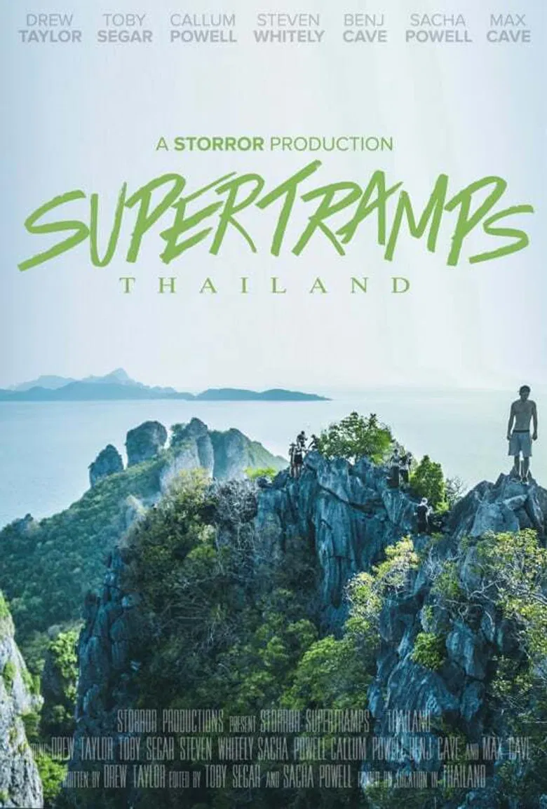 Storror Supertramps - Thailand poster background