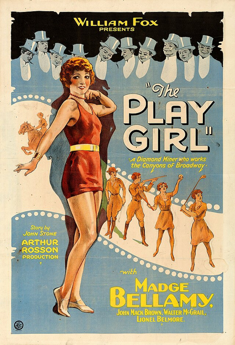 The Play Girl poster background