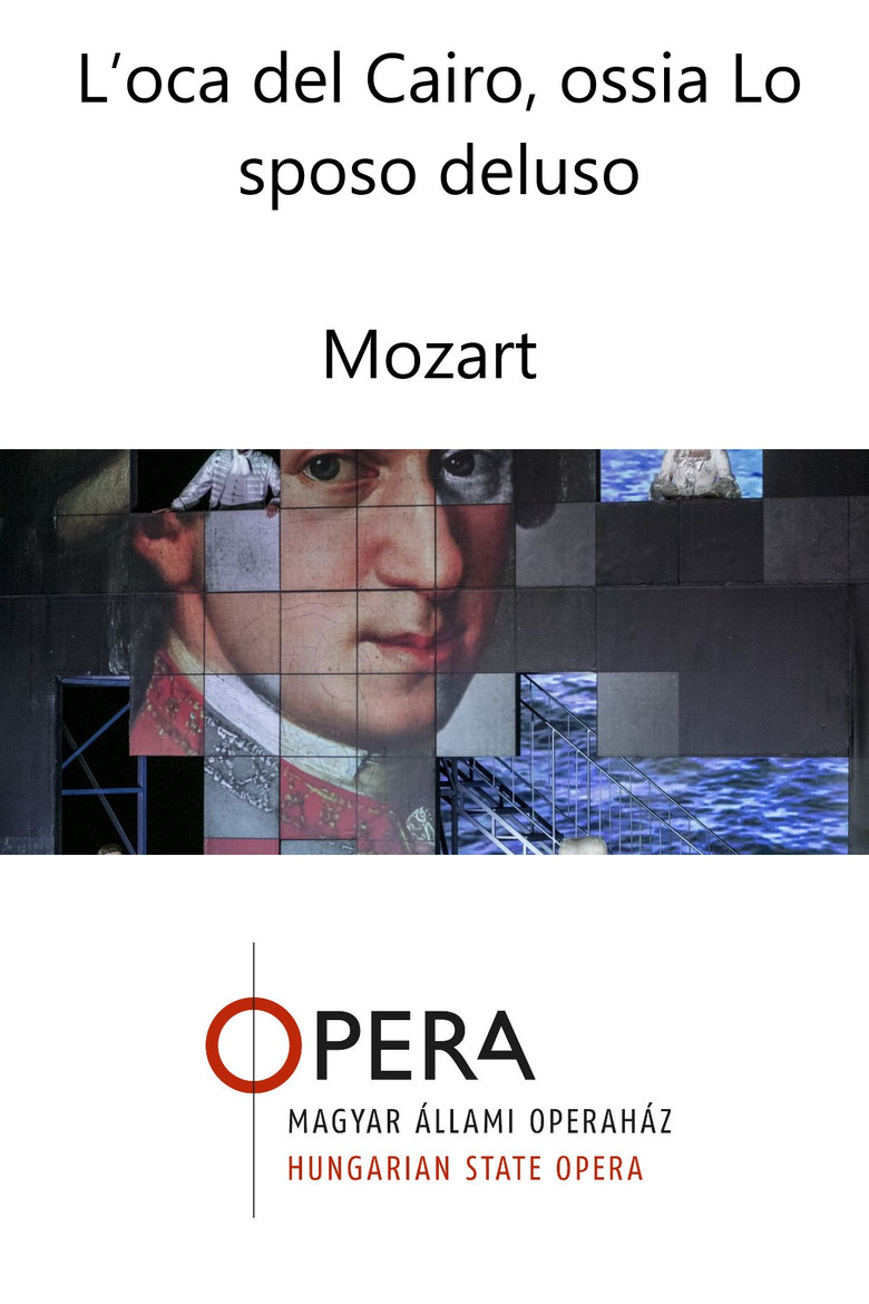 L’oca del Cairo, ossia Lo sposo deluso poster background