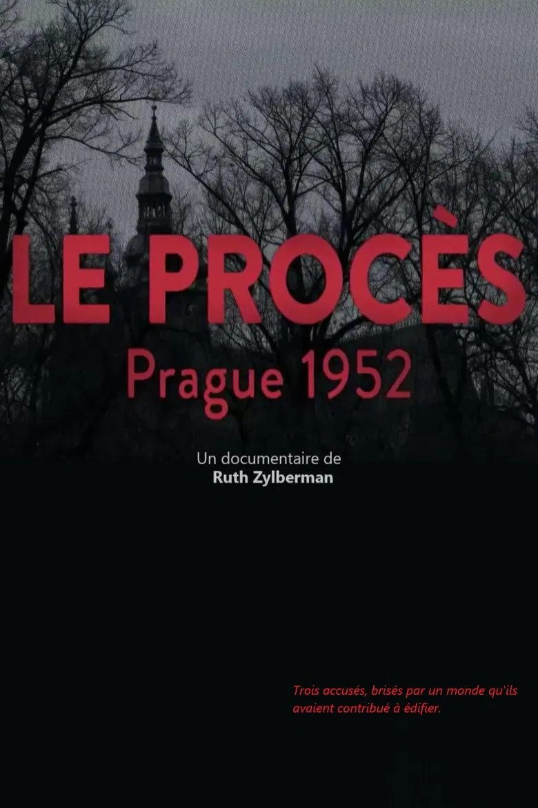 Le procès - Prague 1952 poster background
