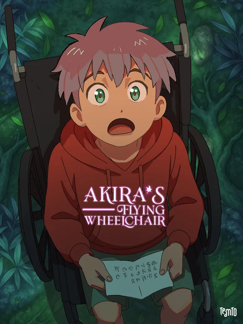 Akira's Flying Wheelchair poster background