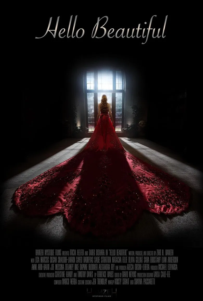 Hello Beautiful poster background