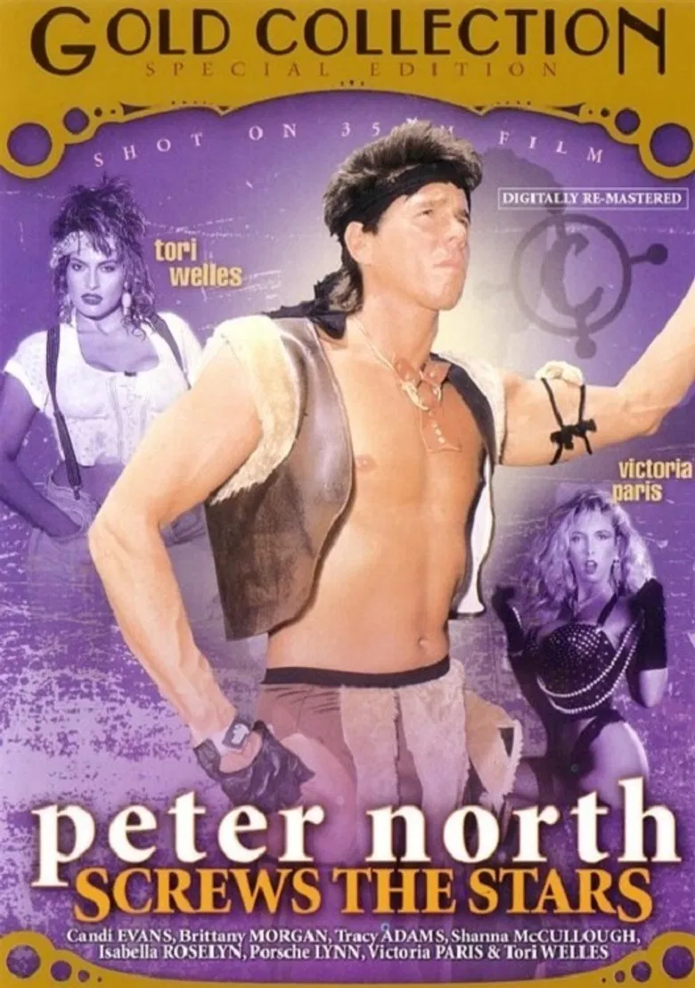Peter North Screws the Stars poster background