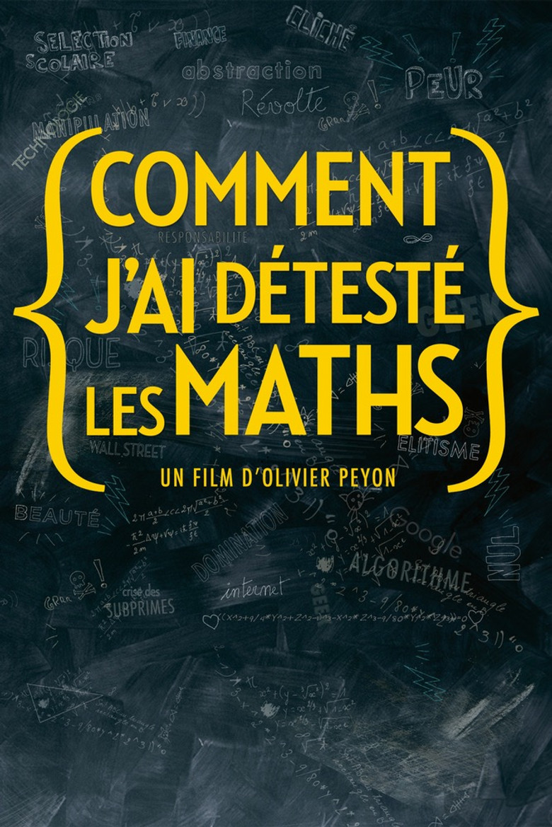 Comment j'ai détesté les maths poster background
