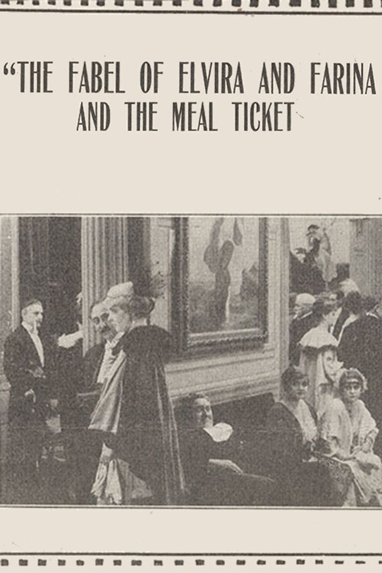 The Fable of Elvira and Farina and the Meal Ticket poster background