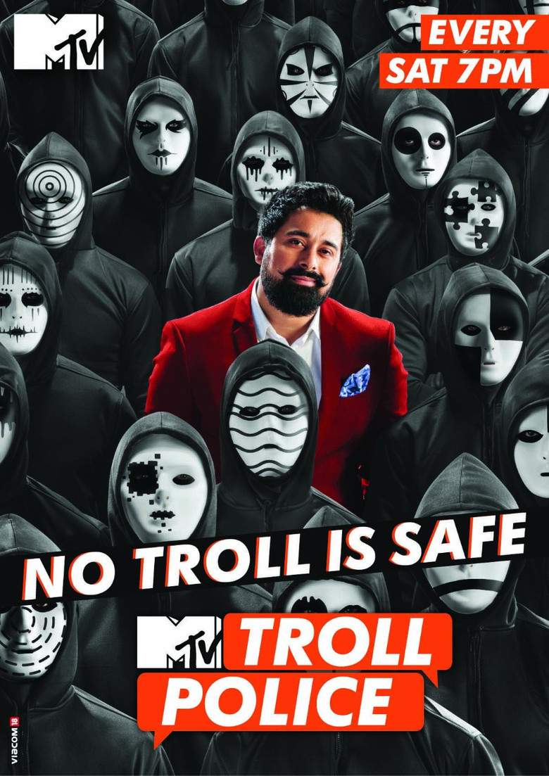 MTV Troll Police poster background