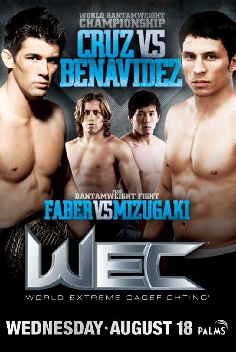 WEC 50: Cruz vs. Benavidez 2 poster background