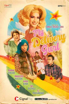 My Delivery Gurl poster background