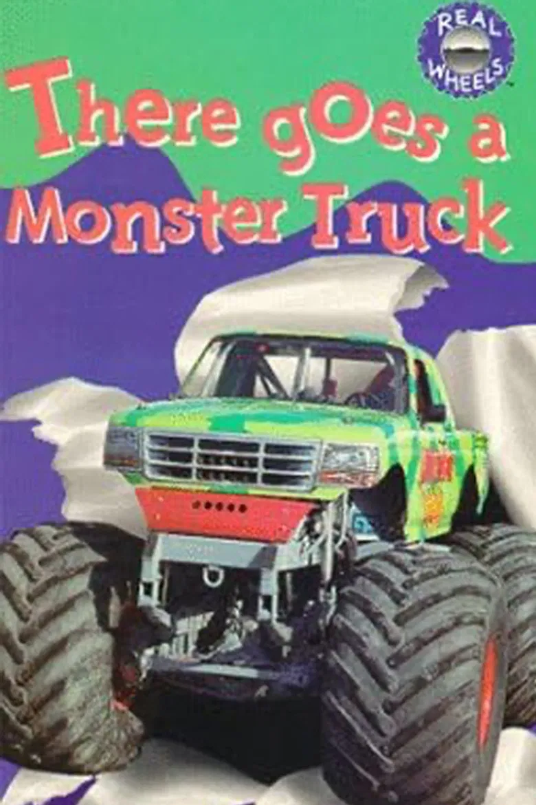 There Goes a Monster Truck poster background