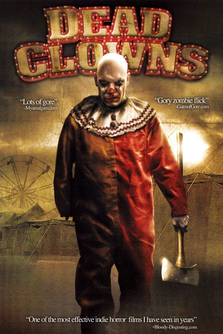 Dead Clowns poster background