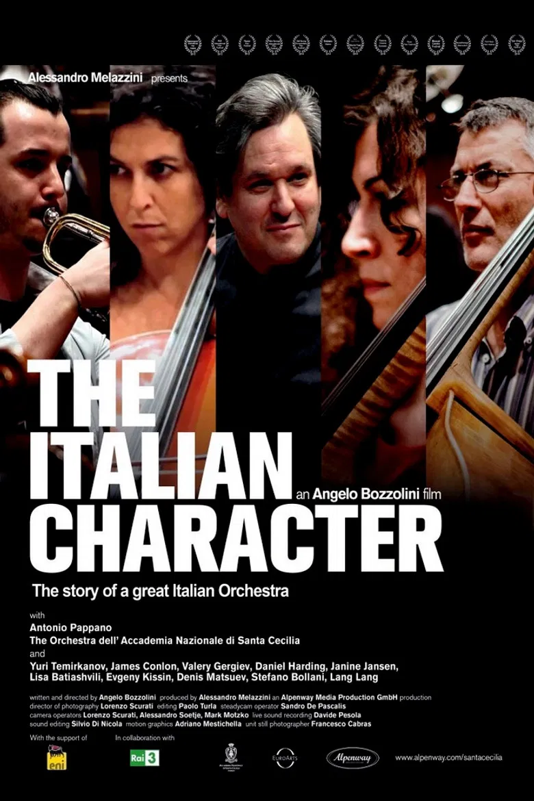 The Italian Character: The Story of a Great Italian Orchestra poster background