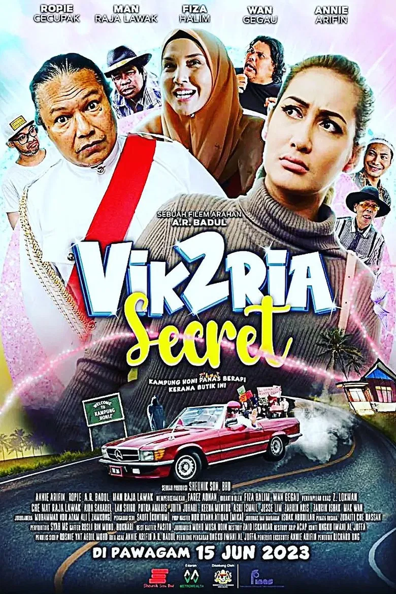 Vik2Ria Secret poster background