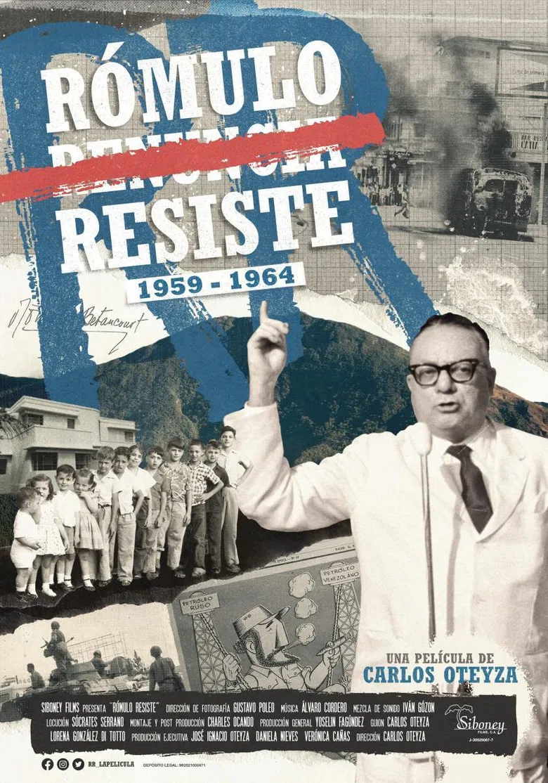 Rómulo Resiste poster background