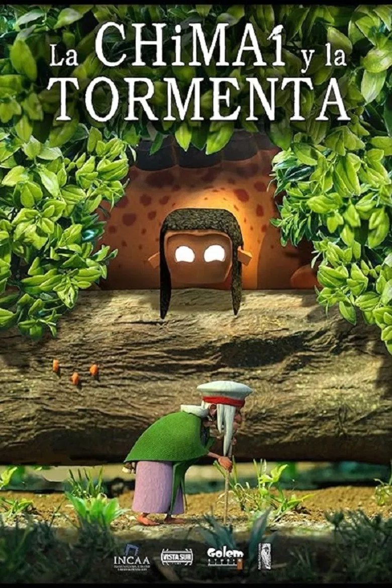 The Chimai and the Storm poster background