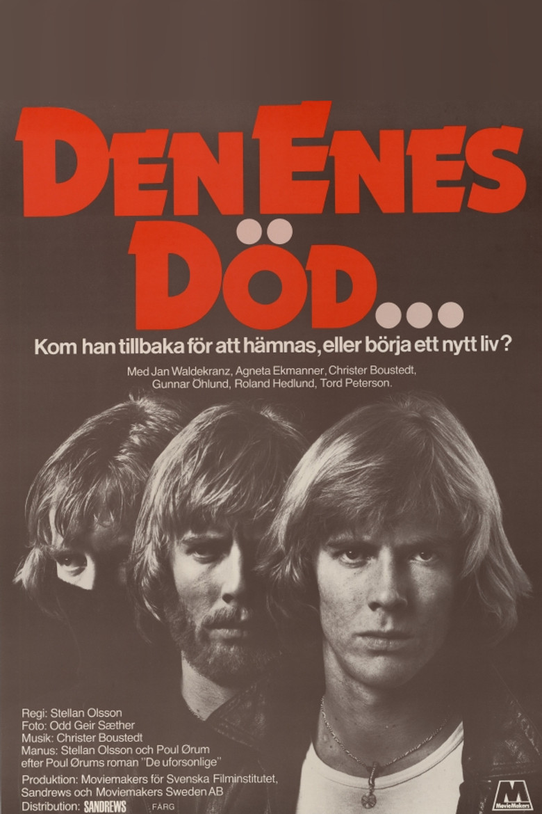 Den enes död poster background
