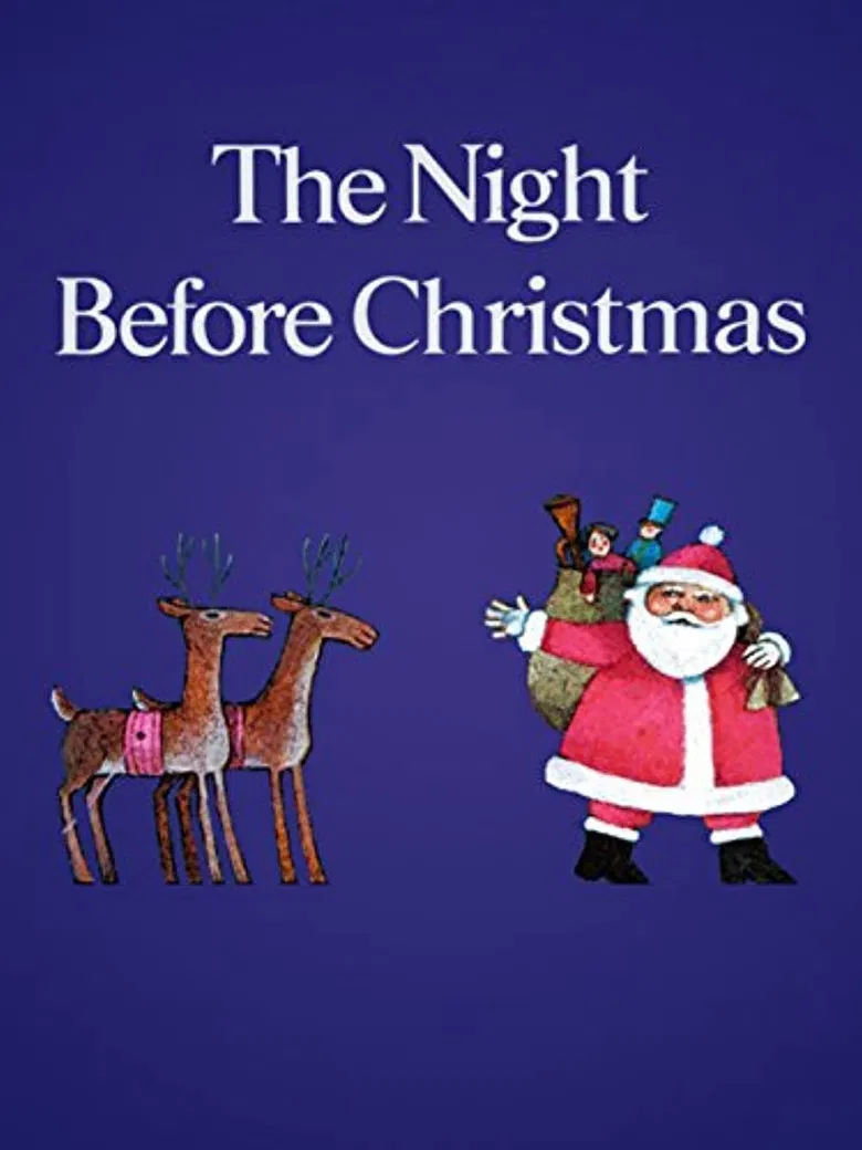 The Night Before Christmas poster background
