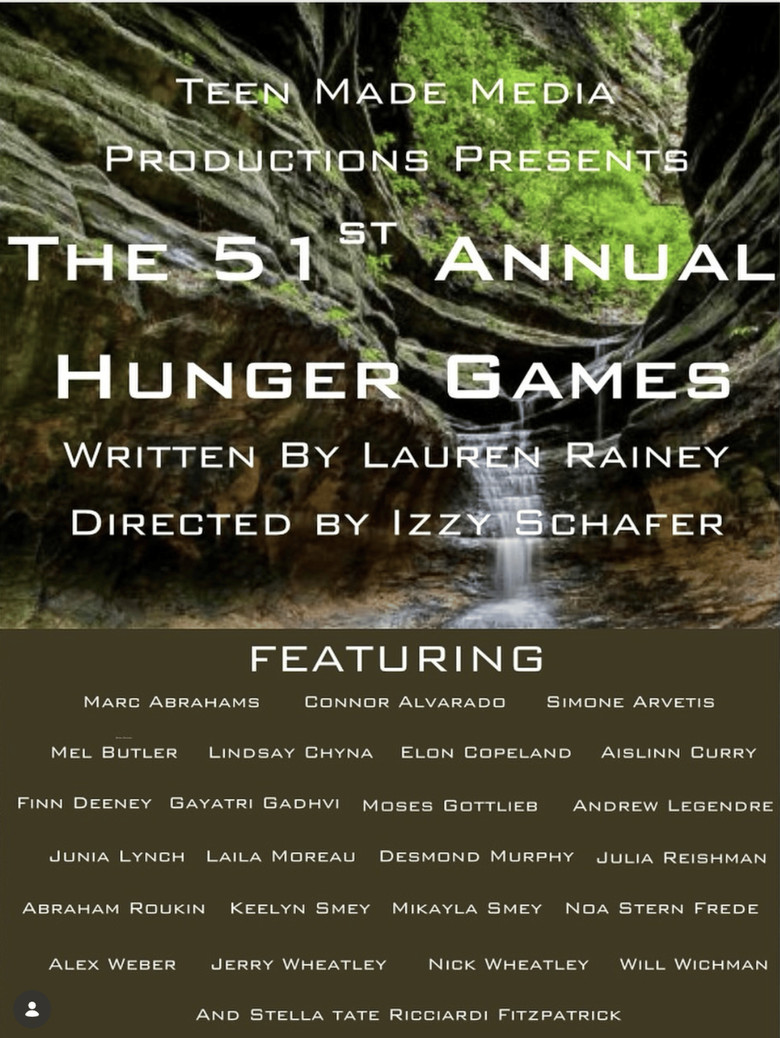 The 51st Hunger Games poster background