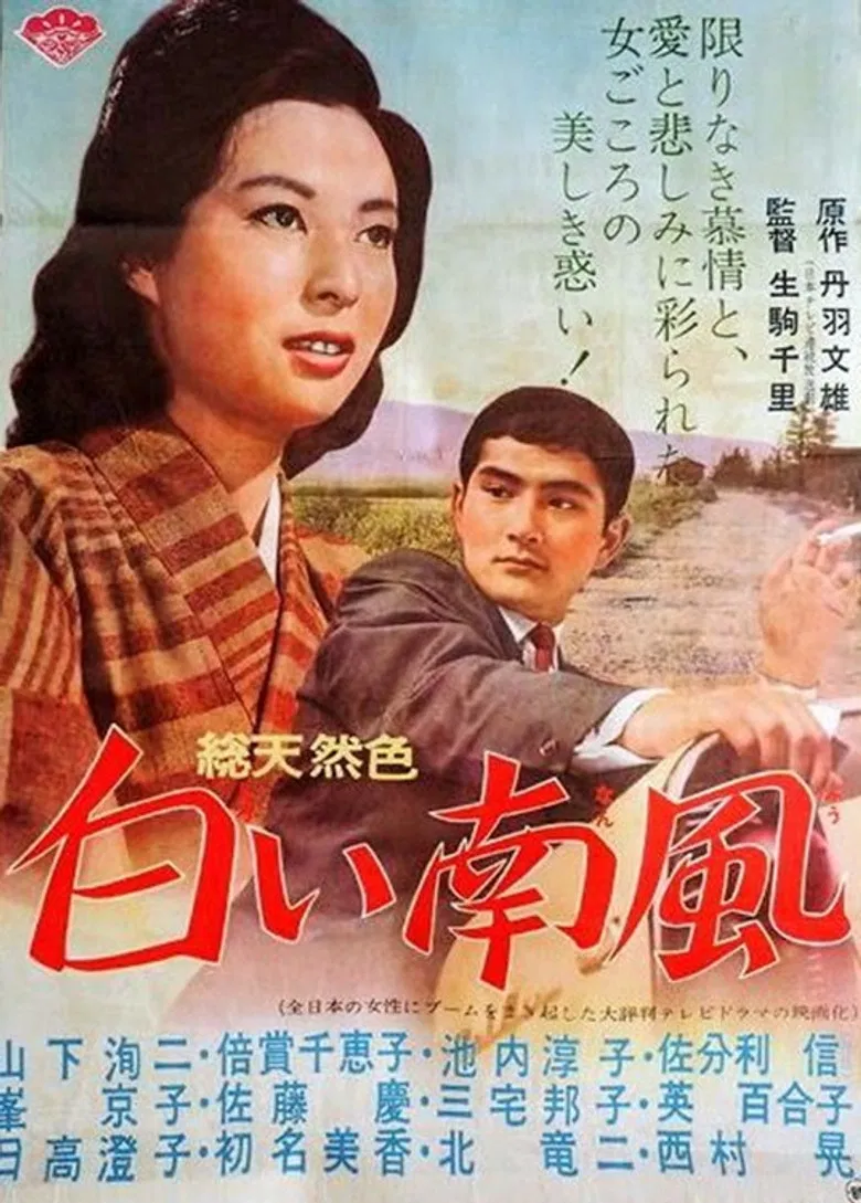 白い南風 poster background