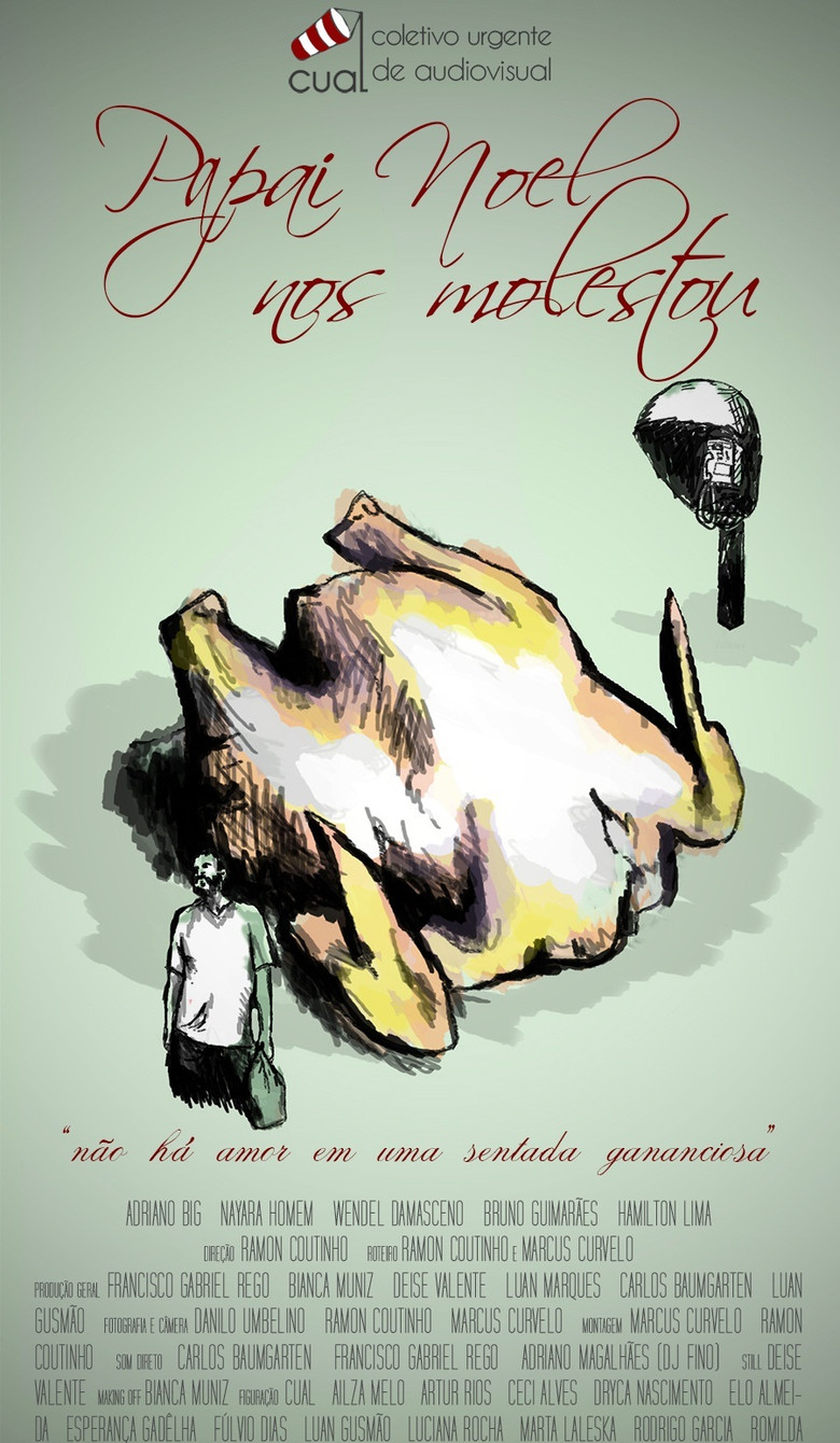 Papai Noel nos Molestou poster background