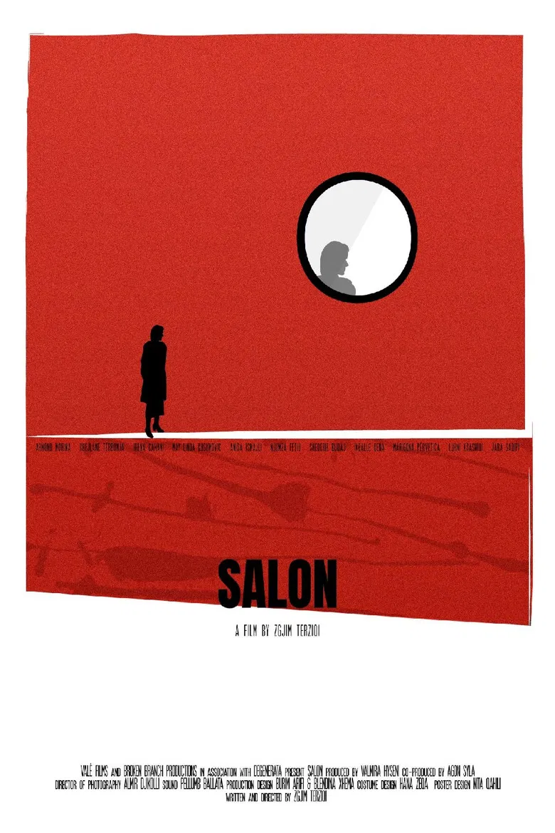 Salon poster background