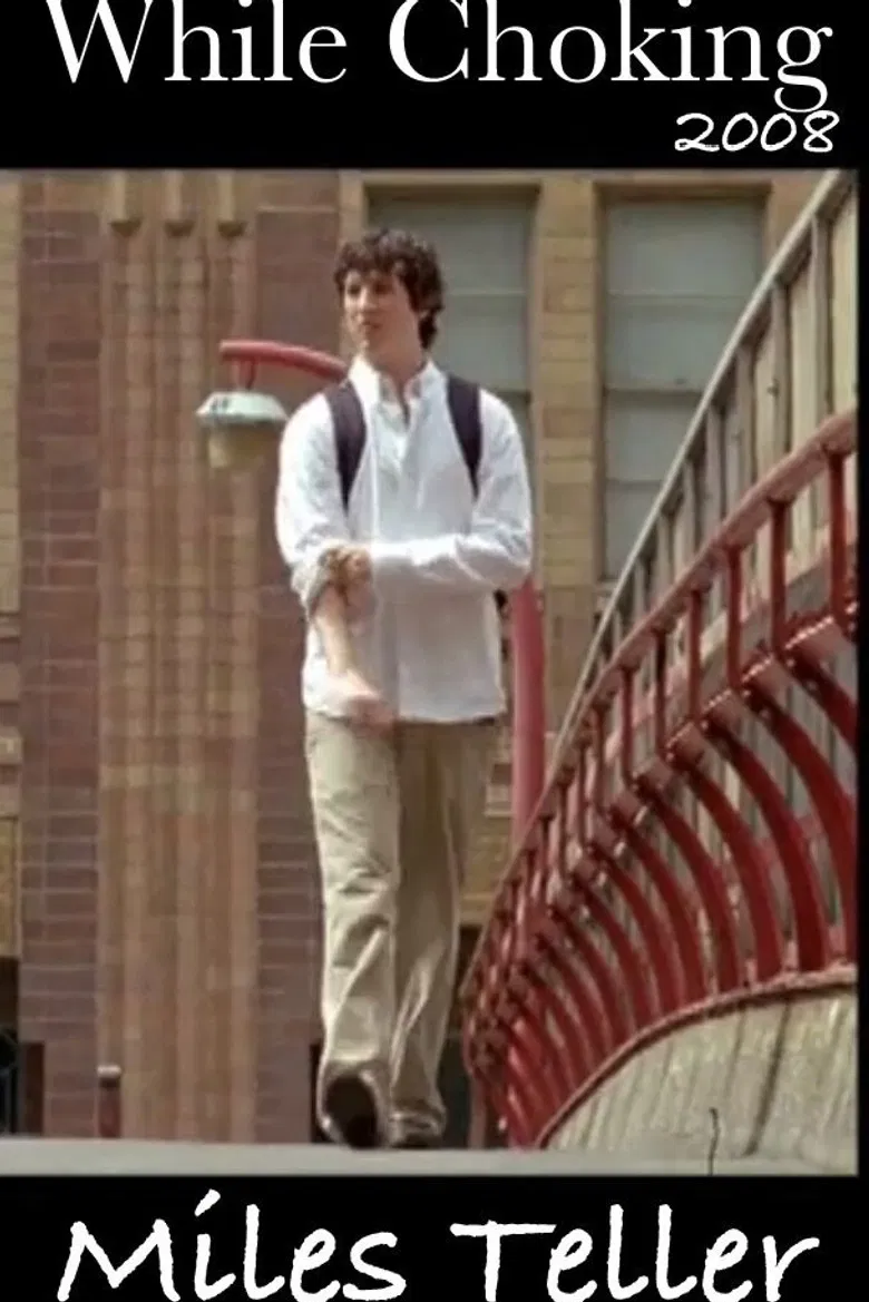 While Choking poster background