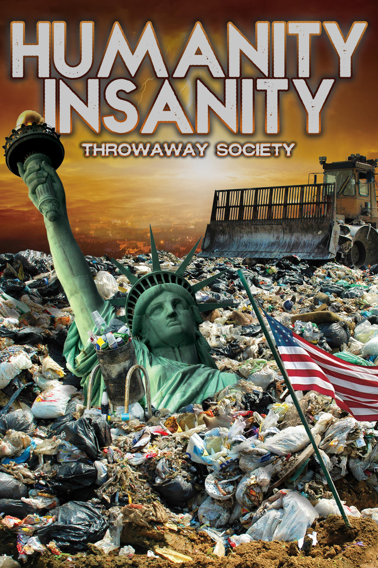 Humanity Insanity: Throwaway Society poster background
