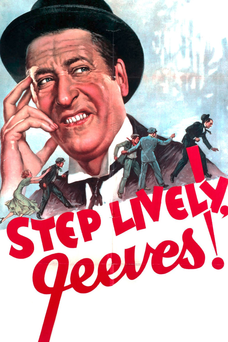 Step Lively, Jeeves! poster background