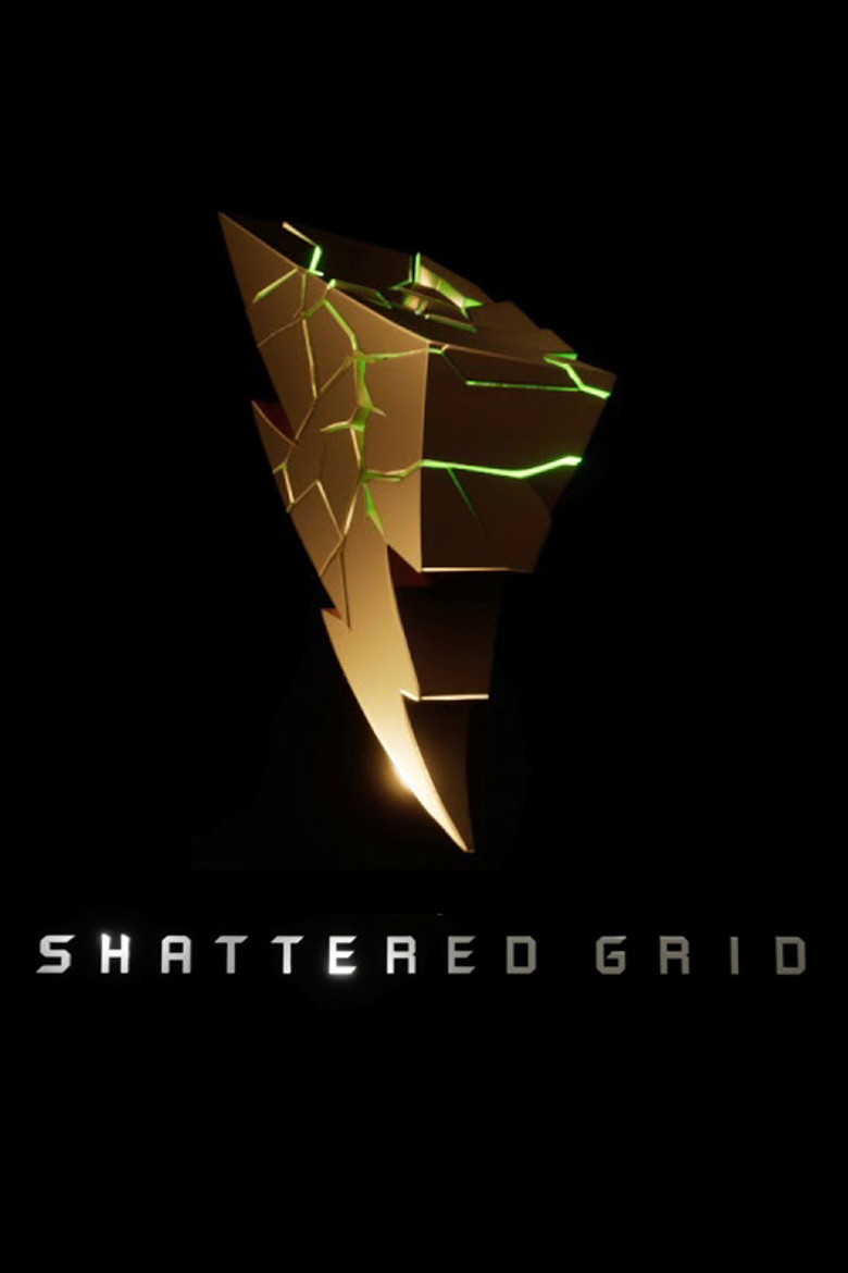 Power Rangers: Shattered Grid poster background