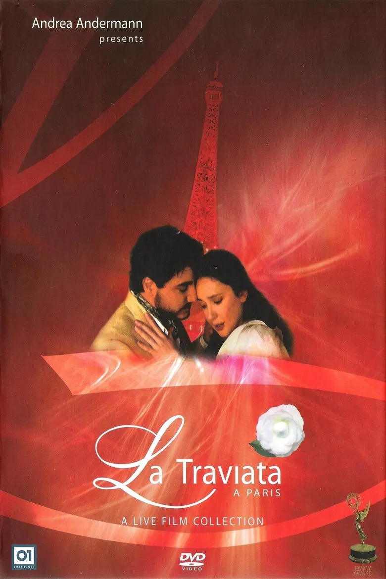 La traviata in Paris poster background