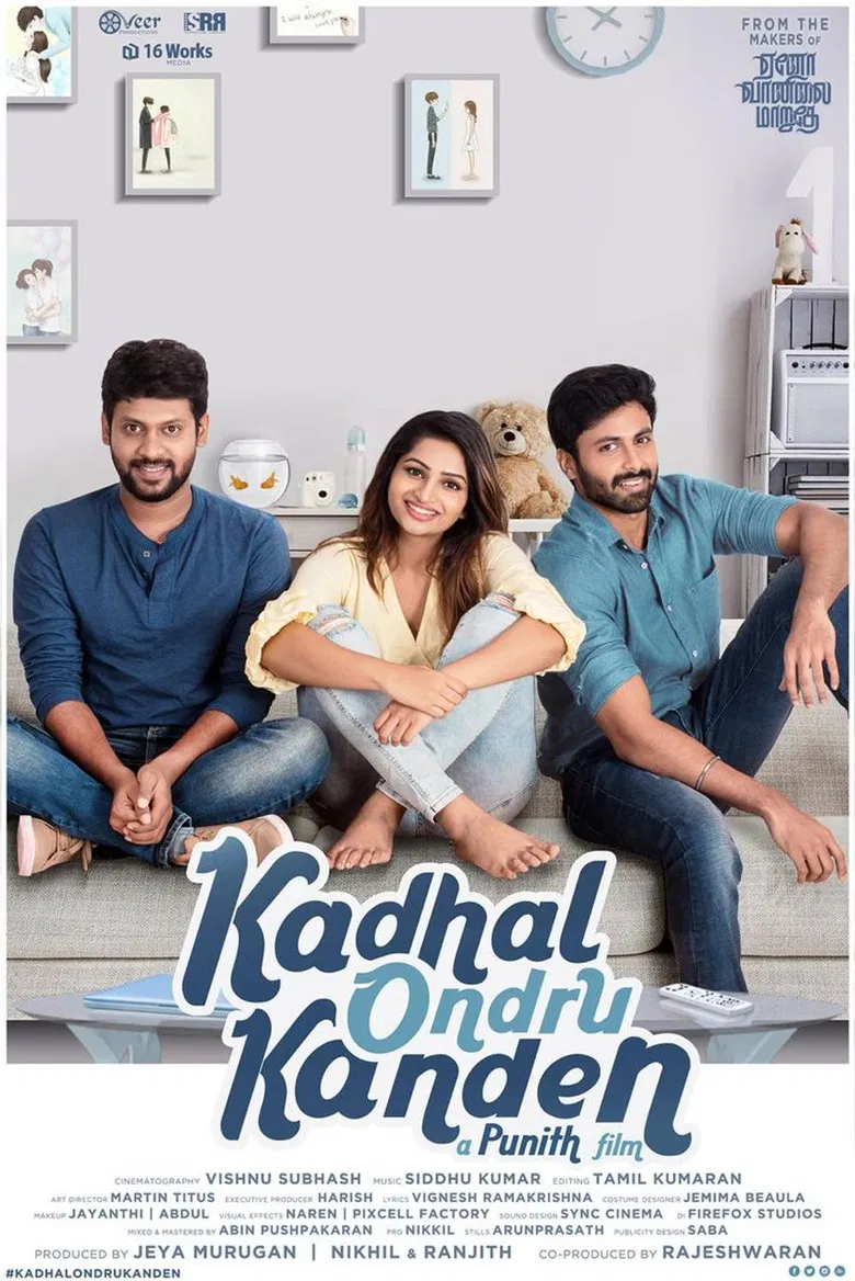 Kadhal Ondru Kanden poster background
