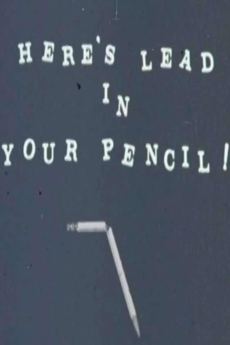 Here's Lead in Your Pencil! poster background