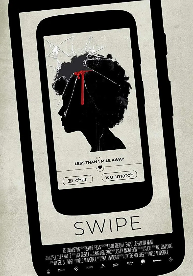 Swipe poster background
