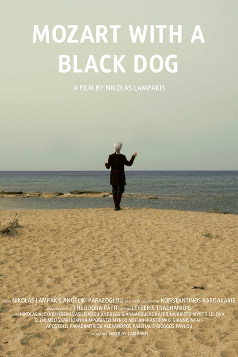 Mozart With A Black Dog poster background