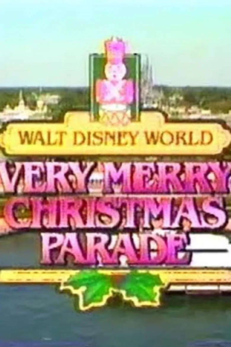 Walt Disney World Very Merry Christmas Parade poster background