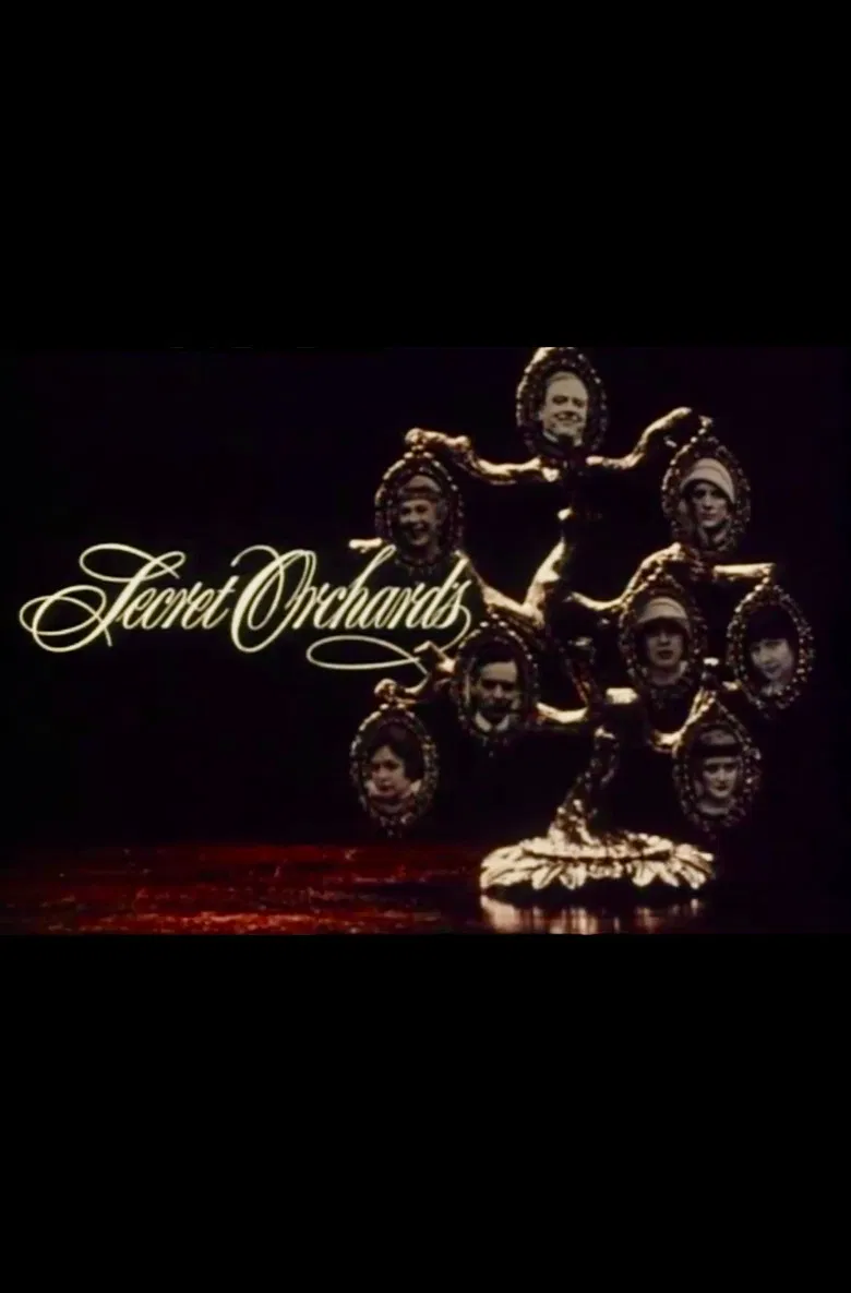 Secret Orchards poster background