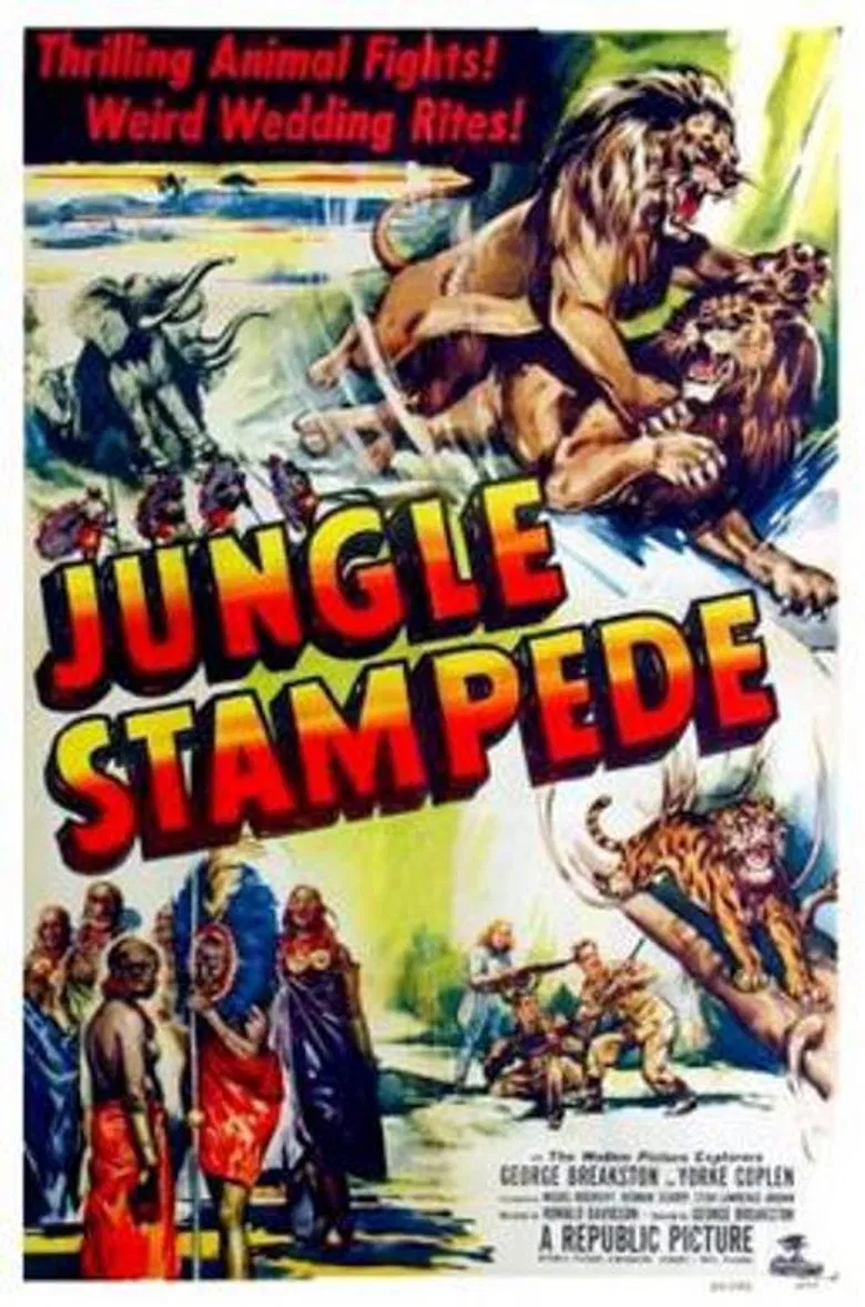 Jungle Stampede poster background