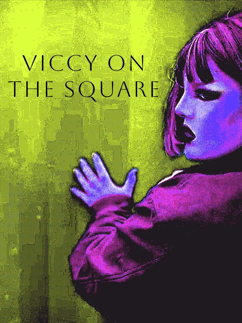 Viccy On The Square poster background